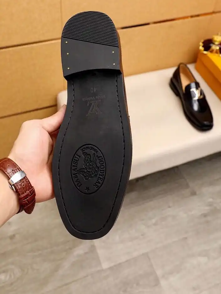 hype LV Leather Shoes