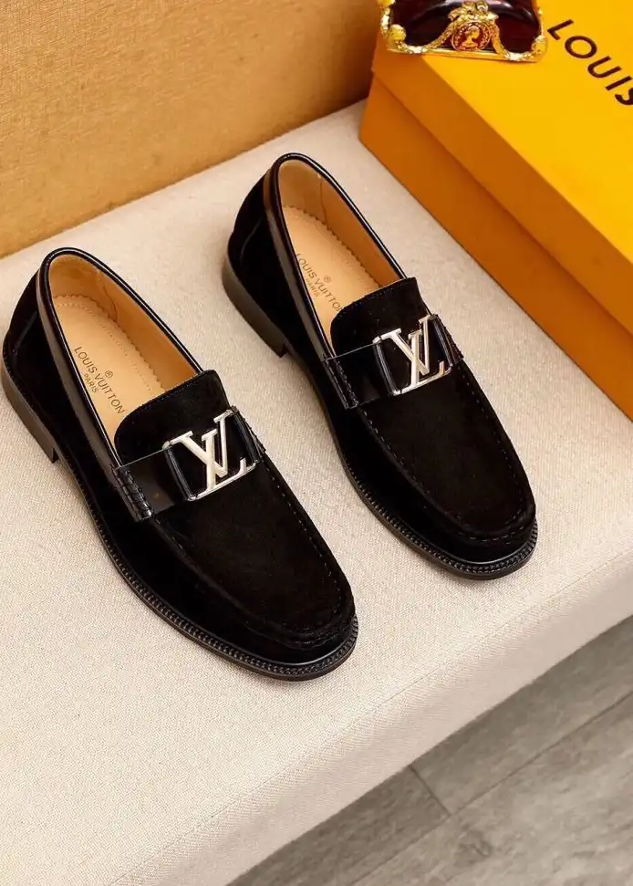 hype LV Leather Shoes