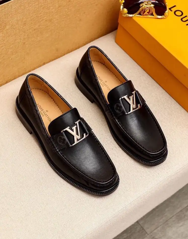 hype LV Leather Shoes