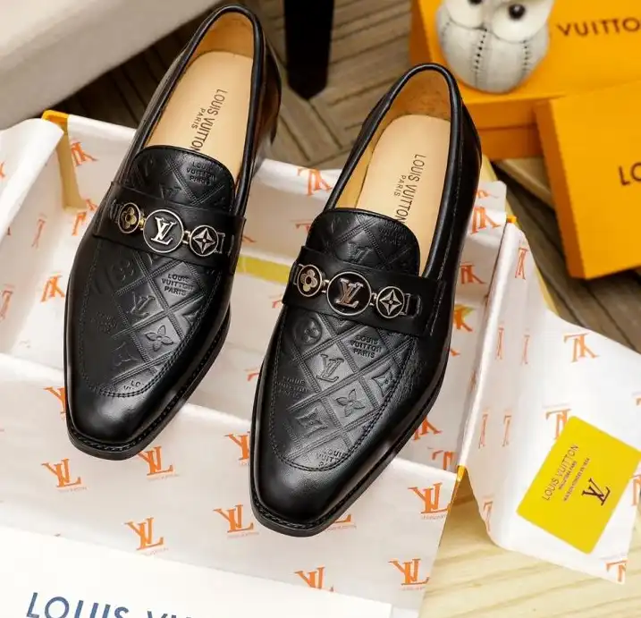 hype LV Leather Shoes