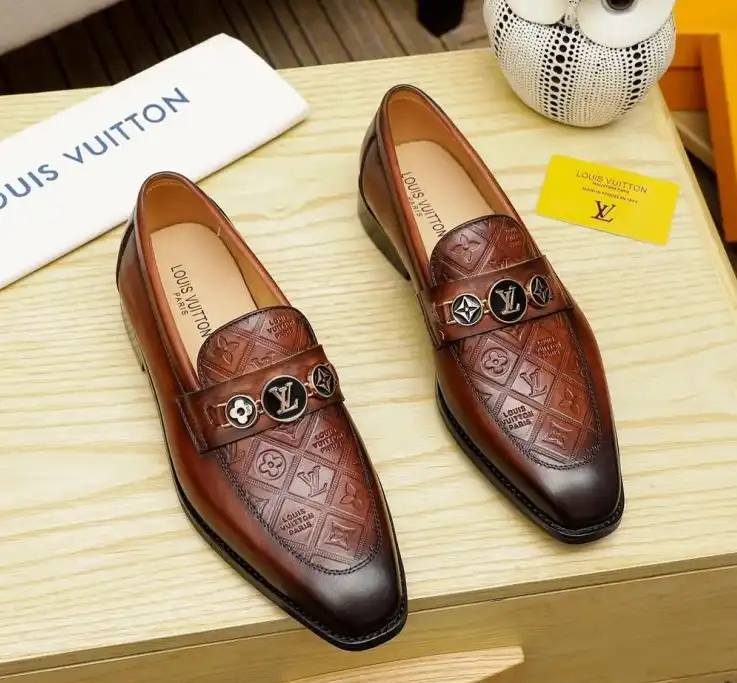 hype LV Leather Shoes