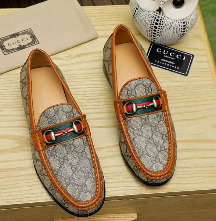 hype Gucci Leather Shoes