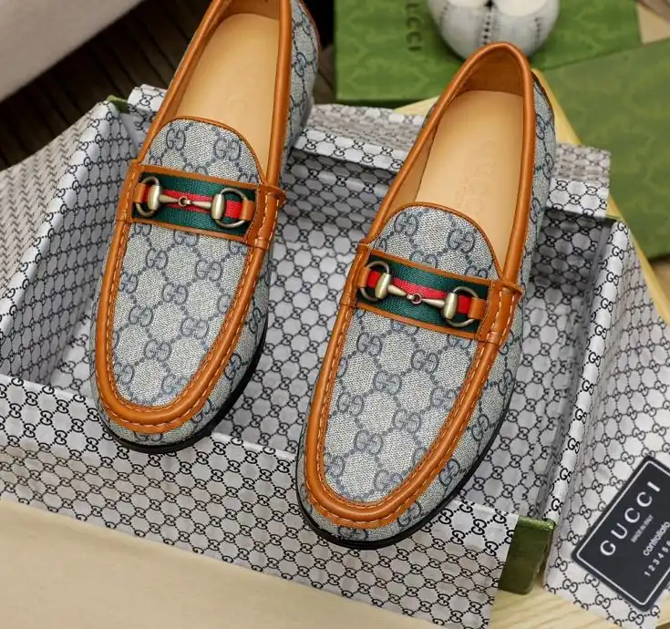 hype Gucci Leather Shoes