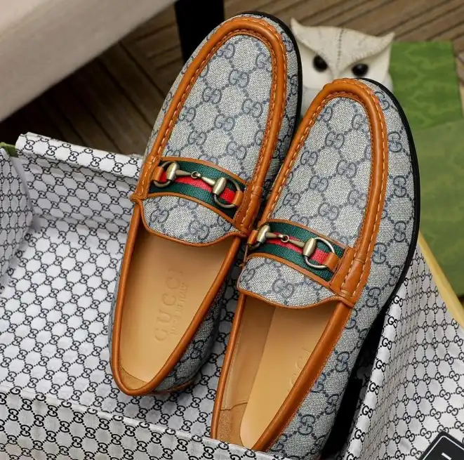 hype Gucci Leather Shoes