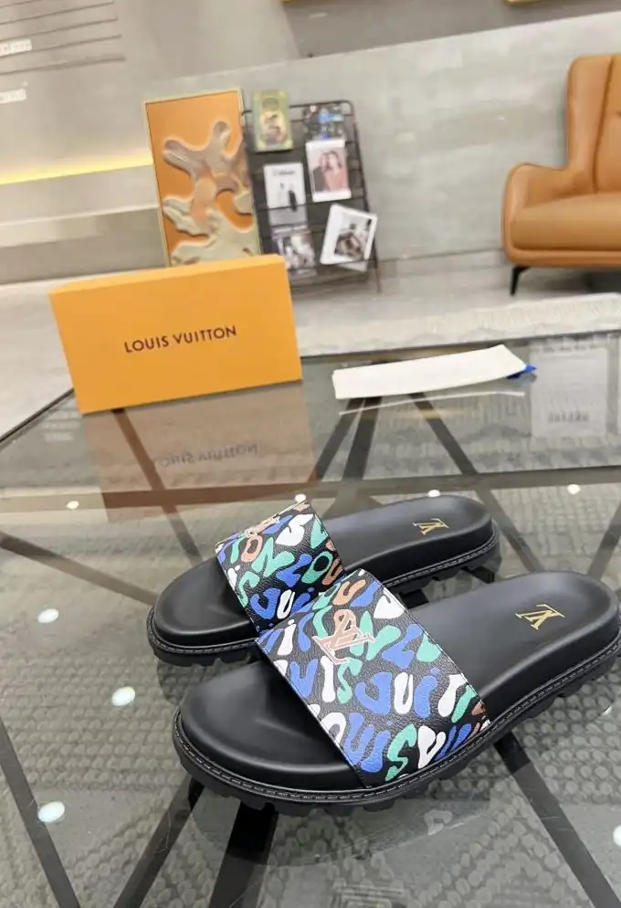 hype LV Slippers