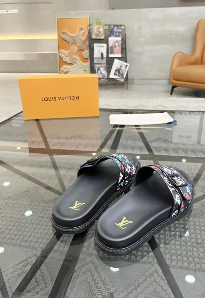 hype LV Slippers