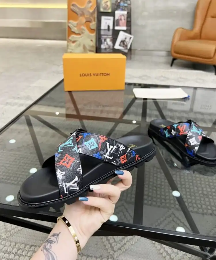 hype LV Slippers