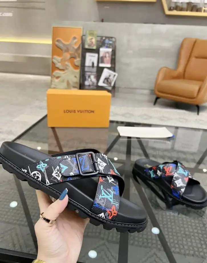 hype LV Slippers