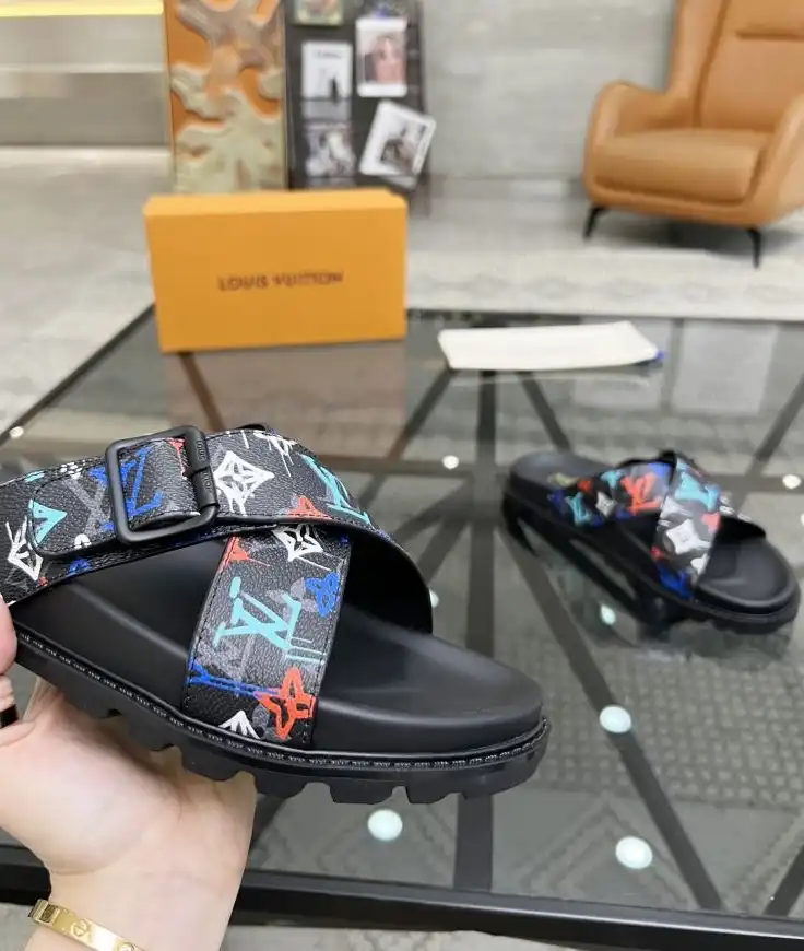 hype LV Slippers