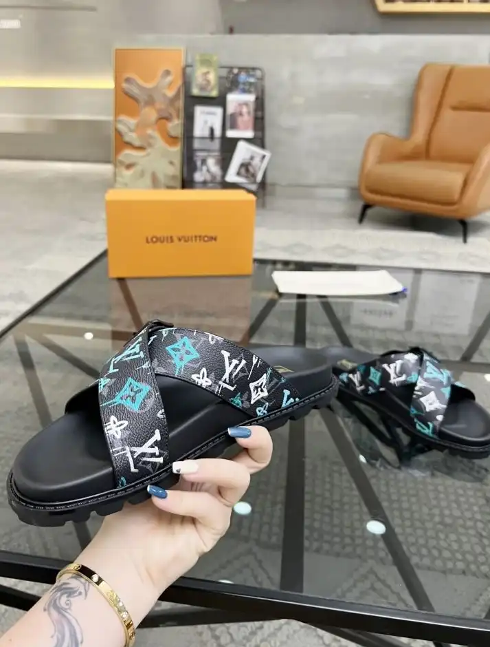 hype LV Slippers