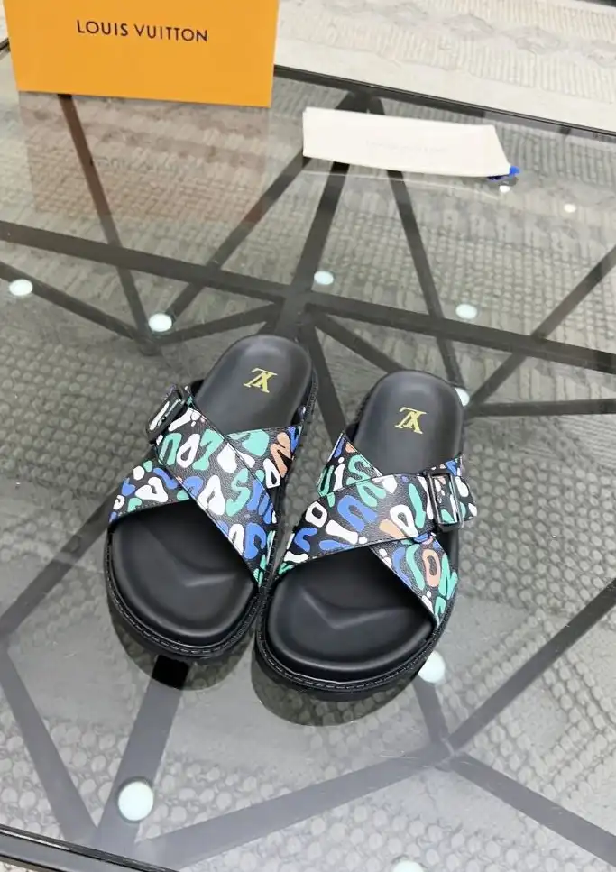 hype LV Slippers