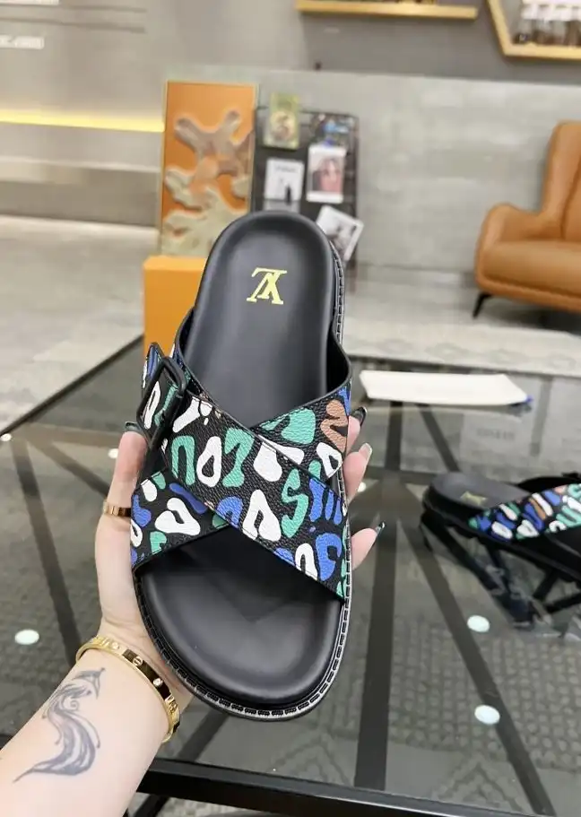 hype LV Slippers