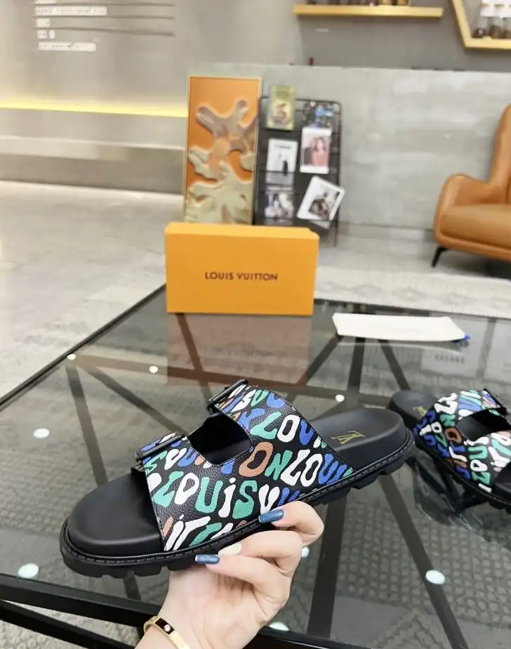 hype LV Slippers