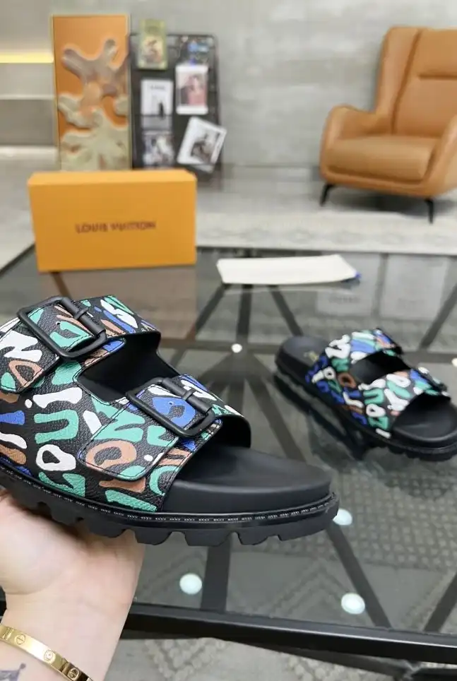 hype LV Slippers