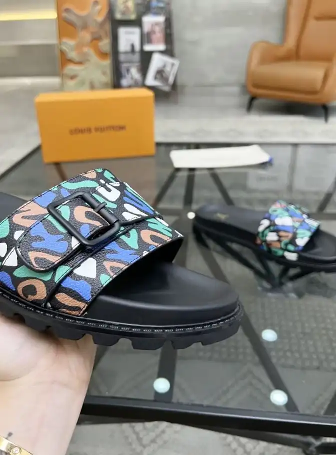 hype LV Slippers