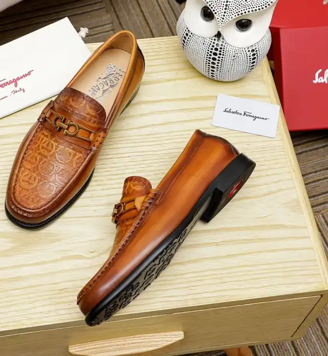 Ferragamo Leather Shoes