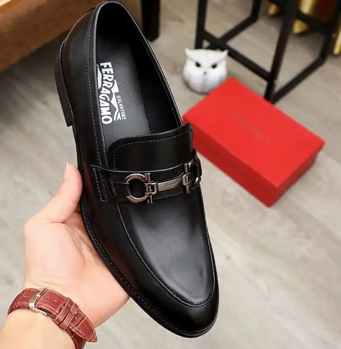 Ferragamo Leather Shoes