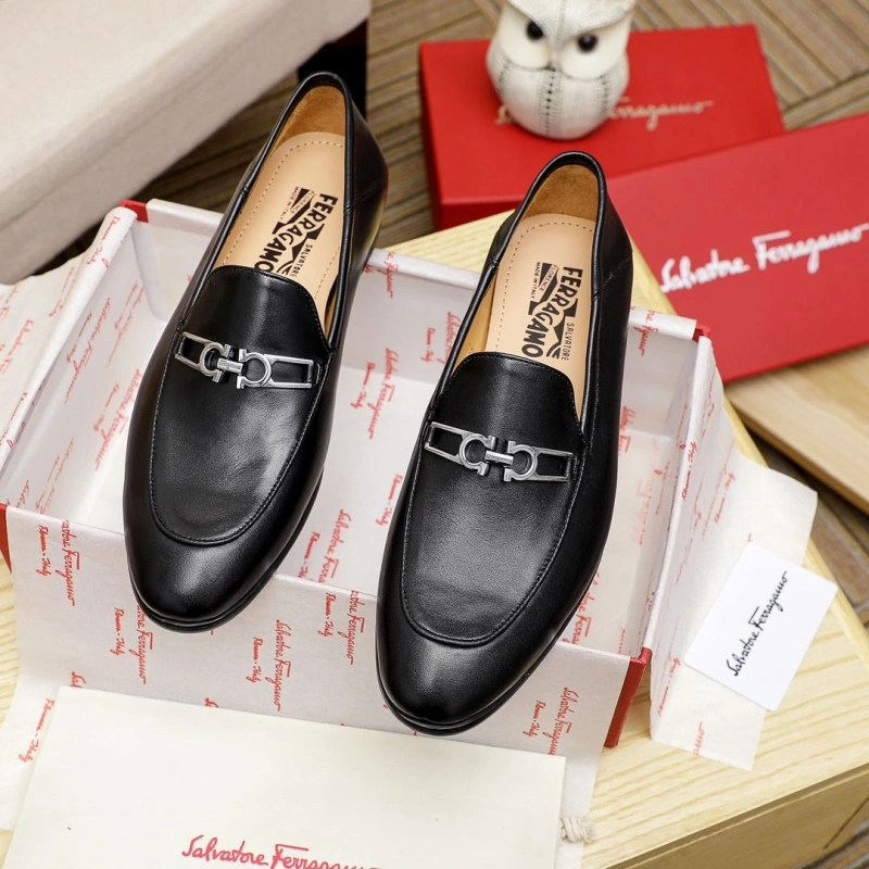 Ferragamo Leather Shoes