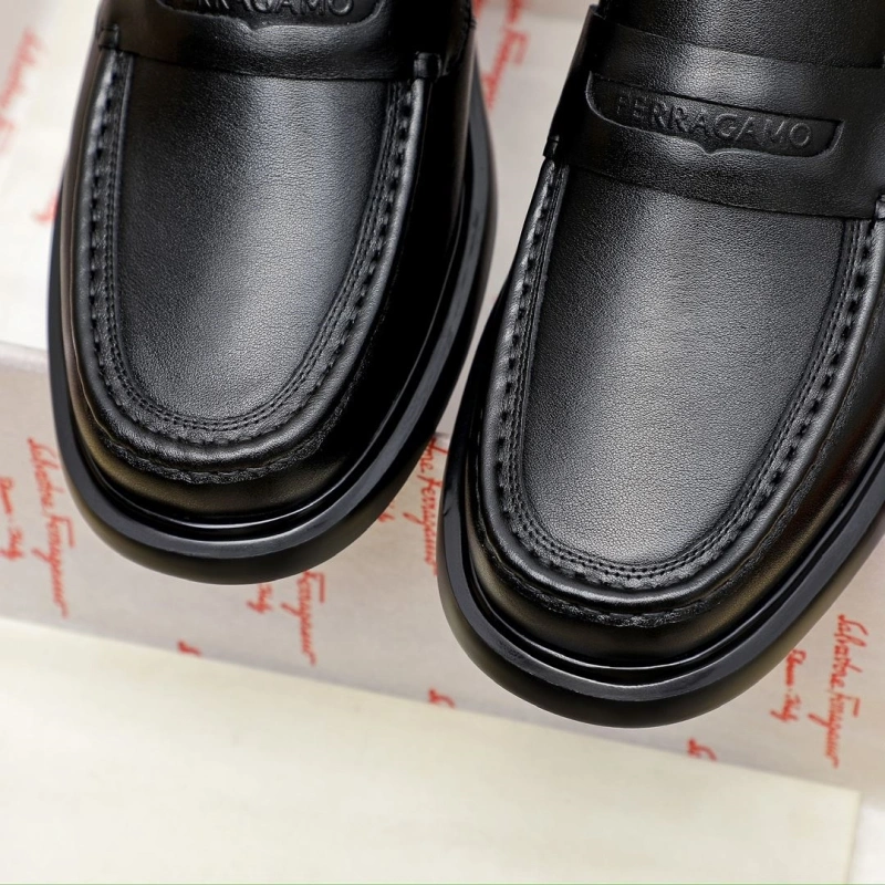 Ferragamo Leather Shoes