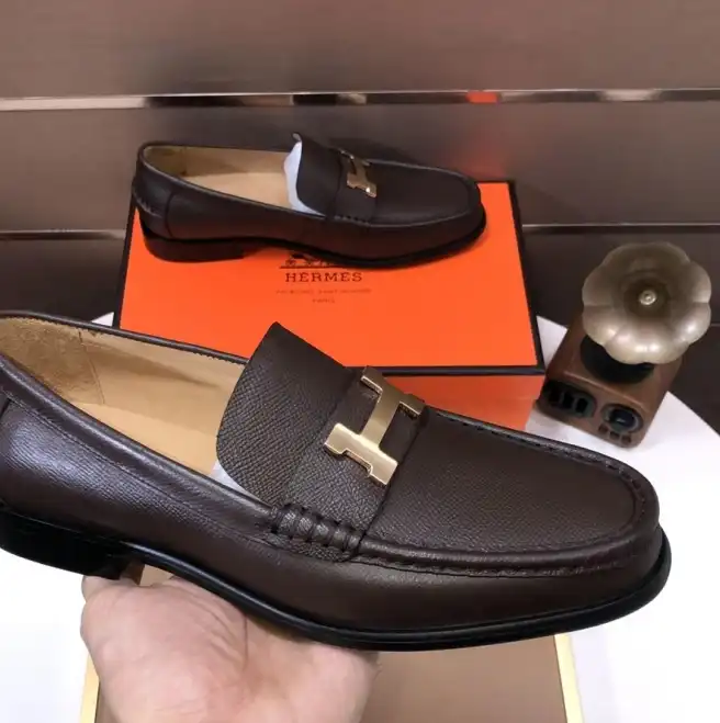 Hermes Leather Shoes