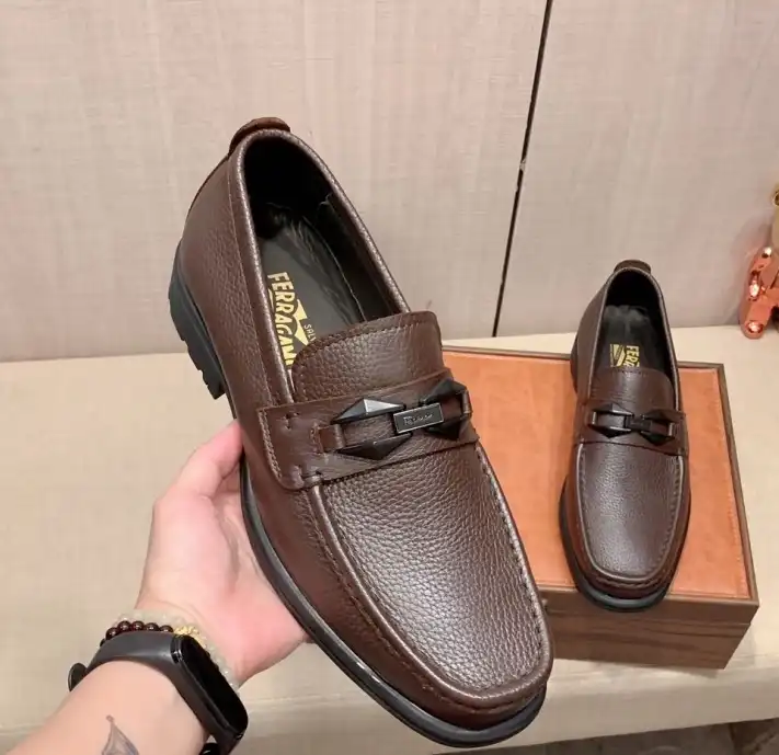 Ferragamo Leather Shoes