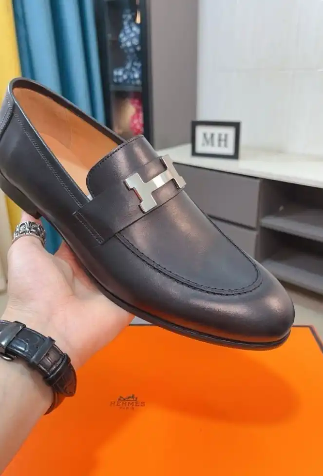 Hermes Leather Shoes