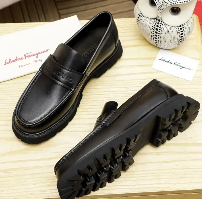 Ferragamo Leather Shoes