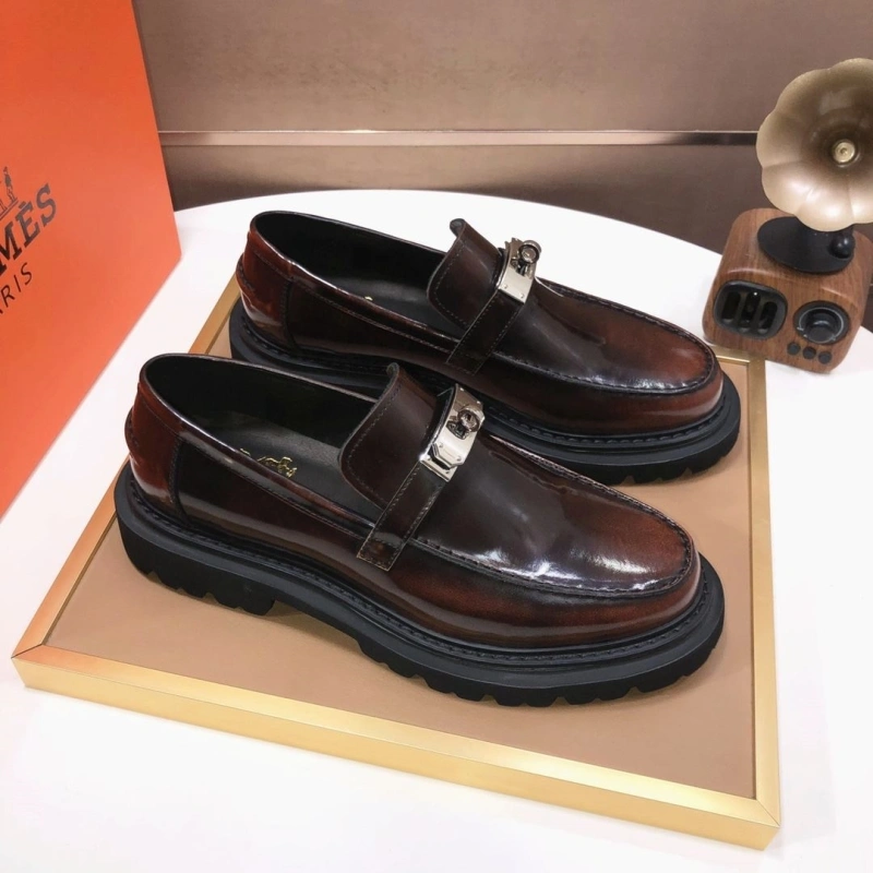 Hermes Leather Shoes