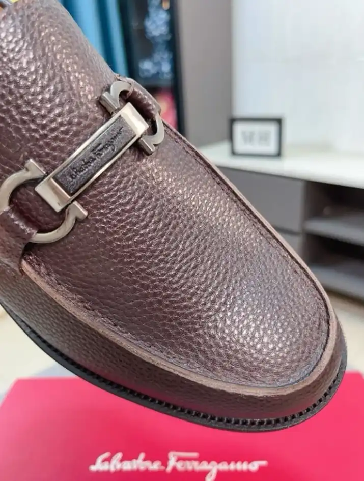 Ferragamo Leather Shoes