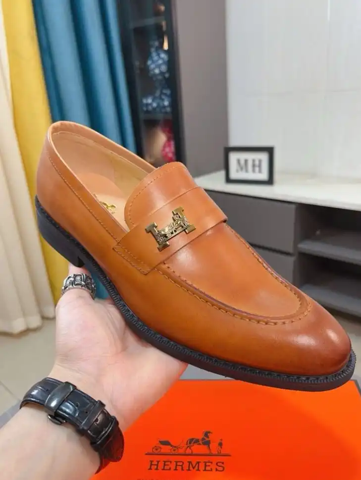 Hermes Leather Shoes