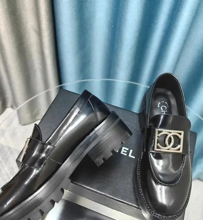 hype Chanel Leather Shoes