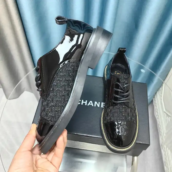 hype Chanel Leather Shoes