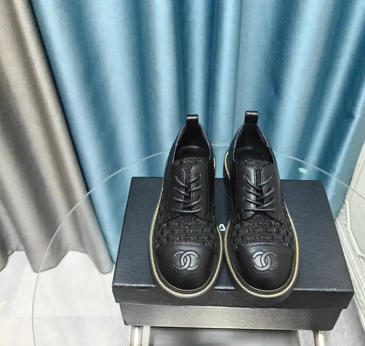 hype Chanel Leather Shoes