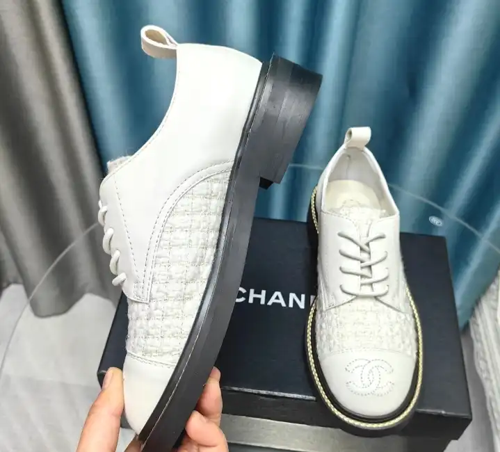 hype Chanel Leather Shoes