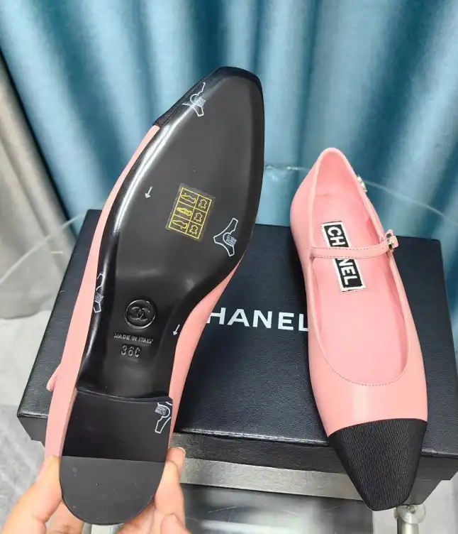 hype Chanel Flat Shoes