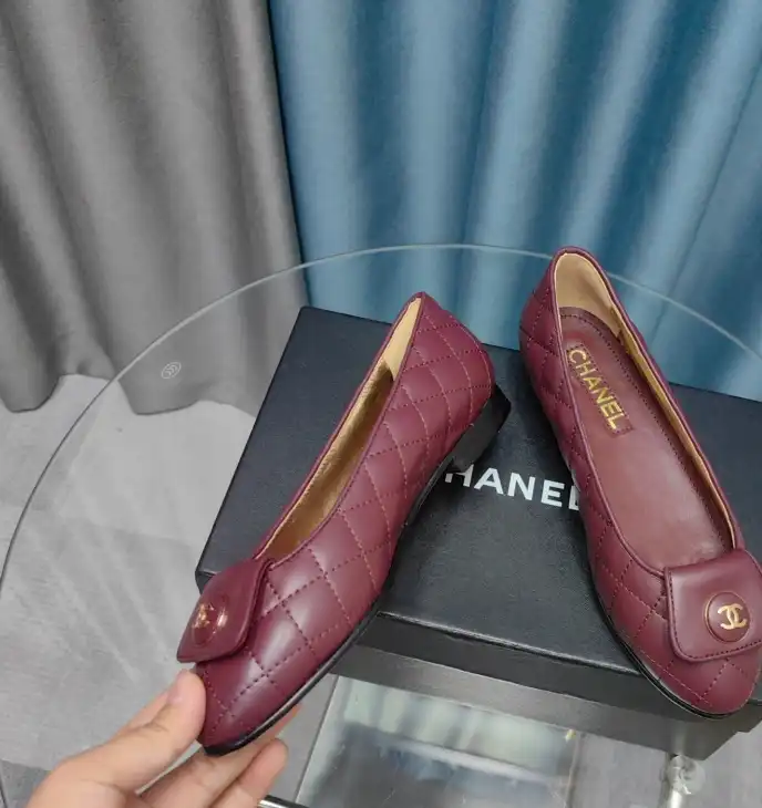 hype Chanel Flat Shoes