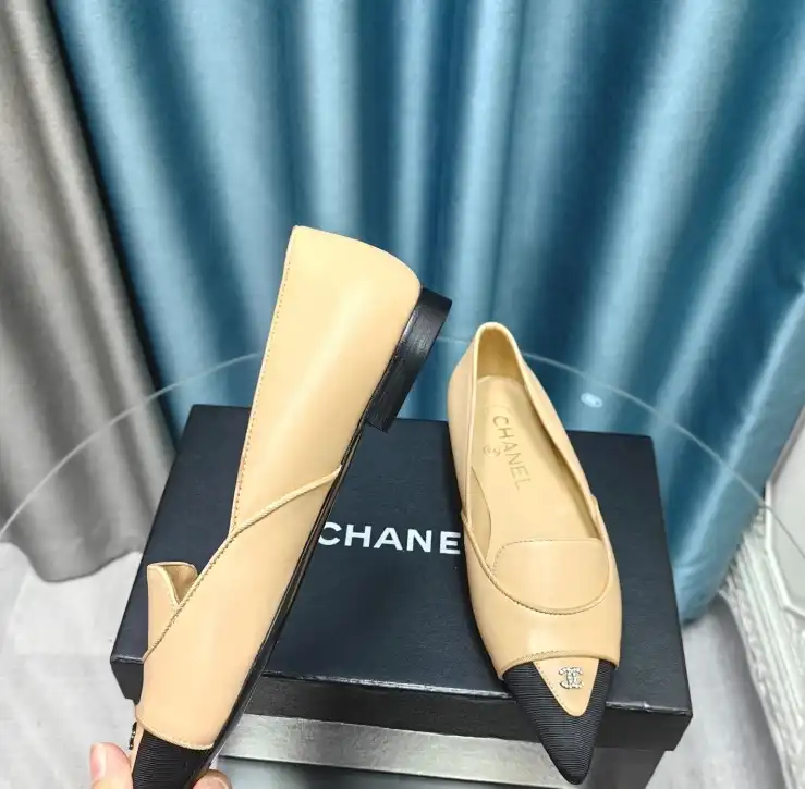 hype Chanel Flat Shoes