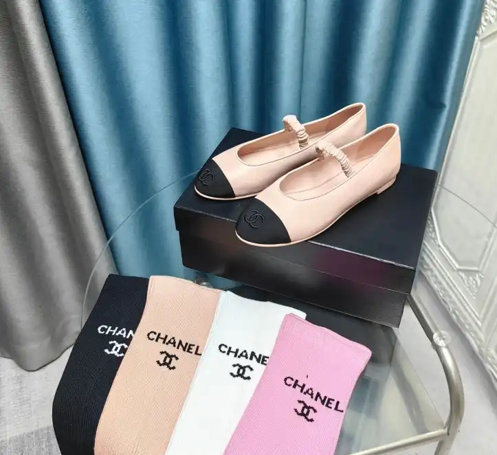 hype Chanel Flat Shoes