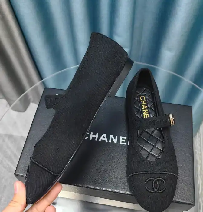 hype Chanel Flat Shoes