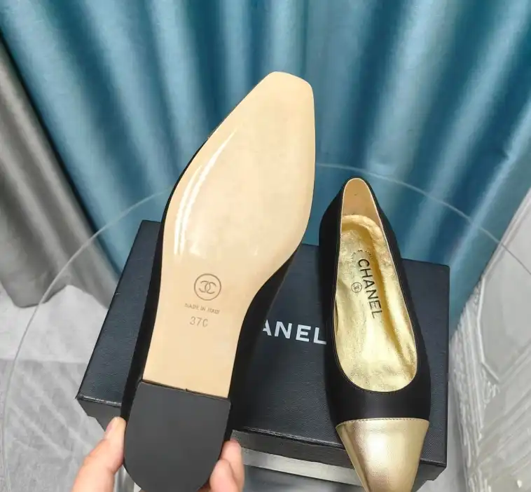 hype Chanel Flat Shoes