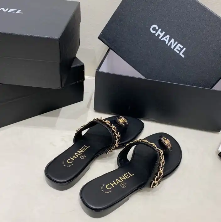 hype Chanel Slippers