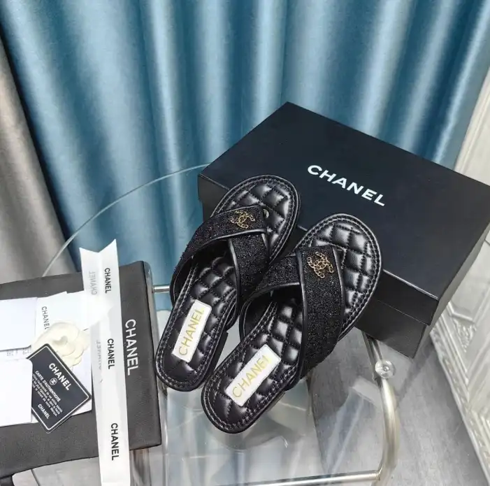 hype Chanel Slippers