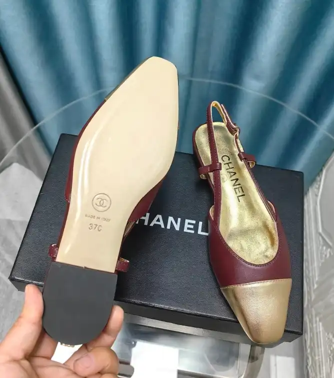 hype Chanel Flat Shoes