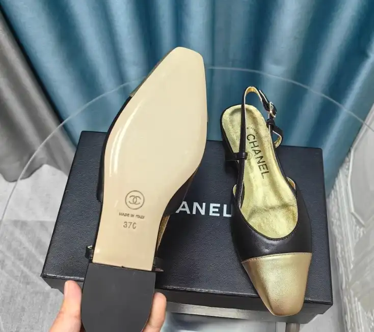 hype Chanel Flat Shoes