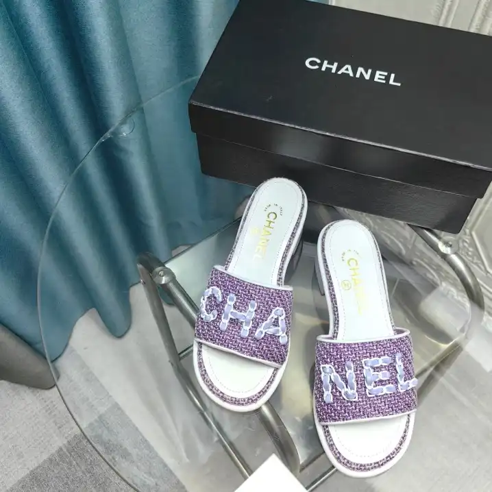 hype Chanel Slippers