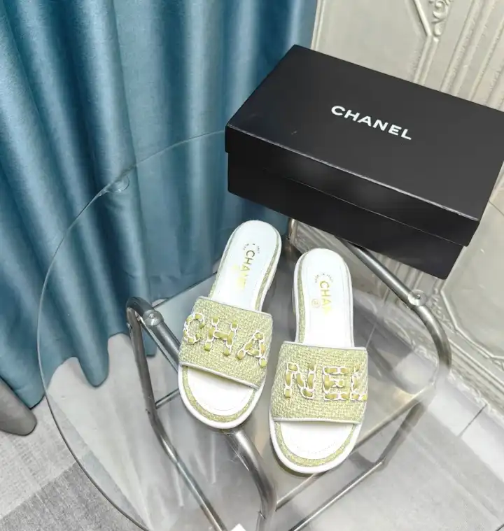 hype Chanel Slippers