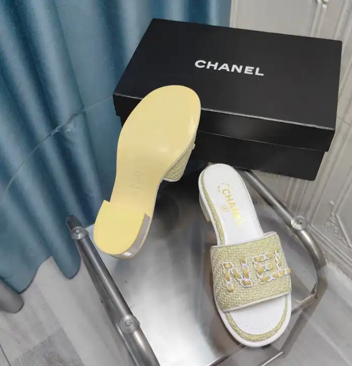 hype Chanel Slippers