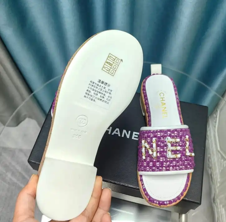 hype Chanel Slippers