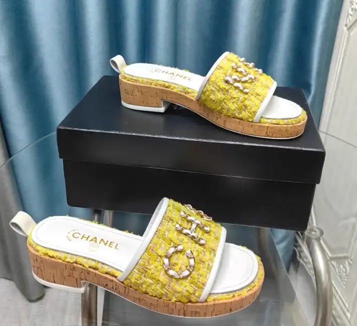 hype Chanel Slippers