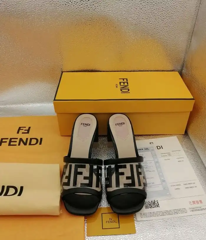 hype Fendi Slippers